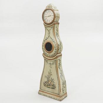 Longcase clock, miniature, folk art, 17th/18th century.