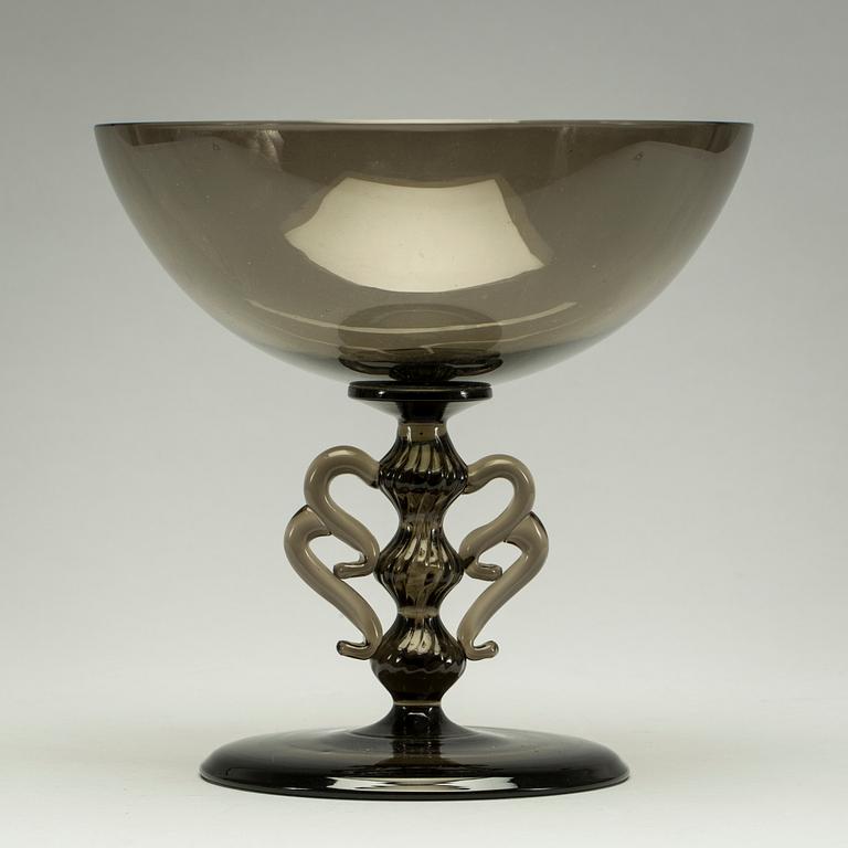 SKÅL PÅ FOT, glas, "Vingarna", Simon Gate, Sandvik,