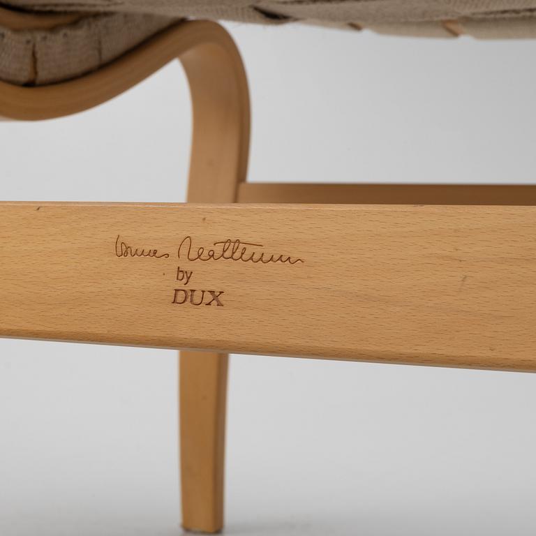 Bruno Mathsson, armchairs, 3 pcs, "Eva", Dux, late 20th century.