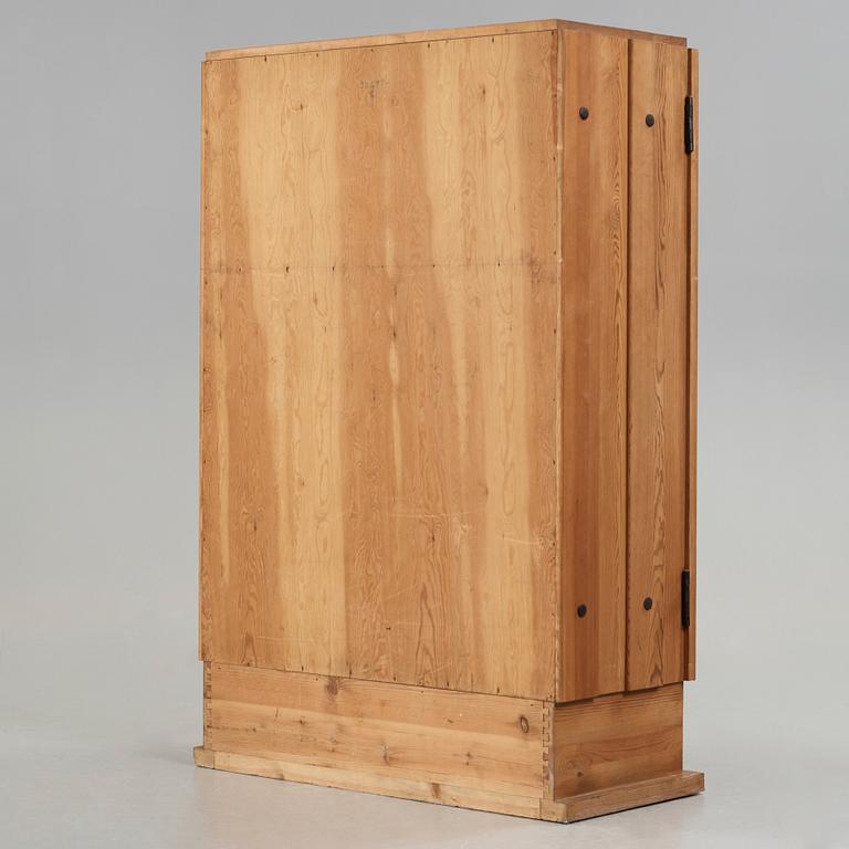 Axel Einar Hjorth, a 'Lovö' stained pine cabinet, Nordiska Kompaniet, Sweden 1930's.