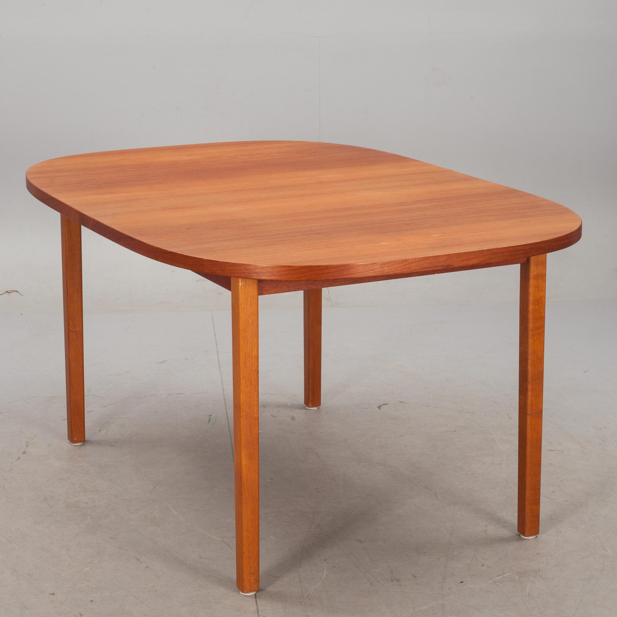 MATGRUPP, 7 delar, teak, Ulferts, Tibro, 1900-talets andra hälft.