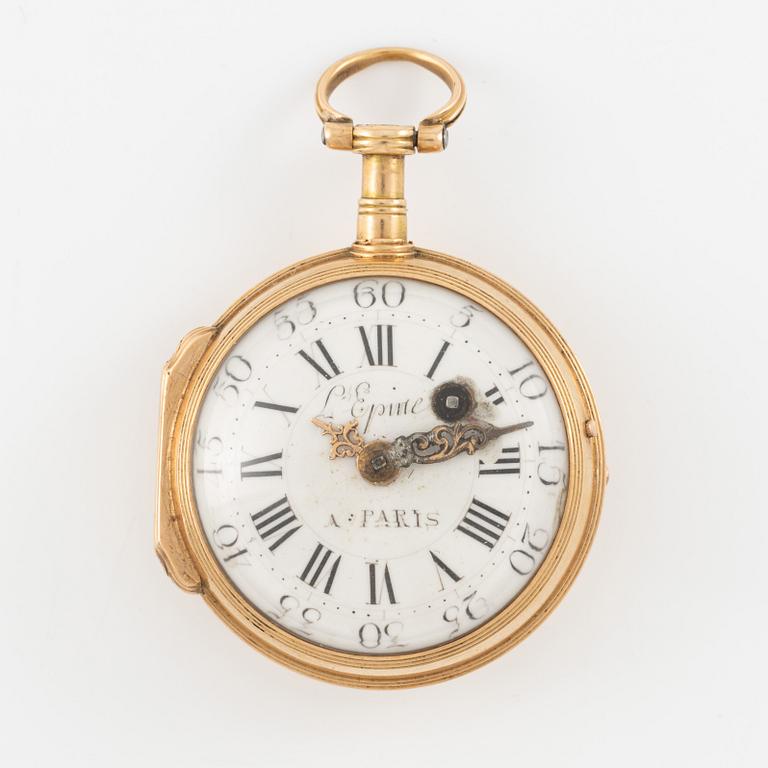 Pocket watch, "Lepine, a Paris", 31 mm.
