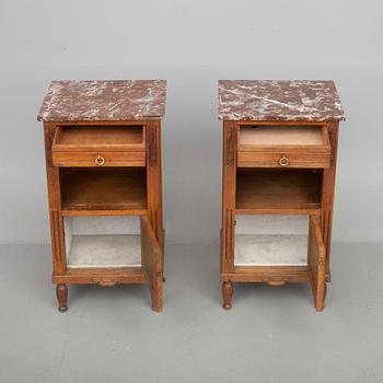 NATTDUKSBORD, ett par, senjugend, 1900-talets första kvartal.