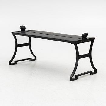 Folke Bensow, a 'Sneckan' bench, Byarums Bruk, end of the 20th century.