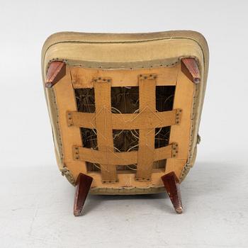 Swedish Modern, an easy chair, 1940's/50's, the model has been sold via Gösta Jonsson.