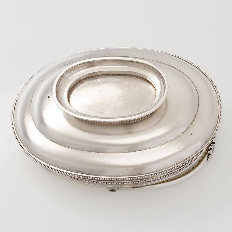 Brödkorg, silver, S:t Petersburg 1882-1899.