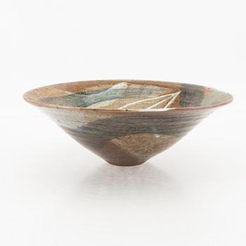 Eva Bengtsson, a signed stoneware bowl own workshop.