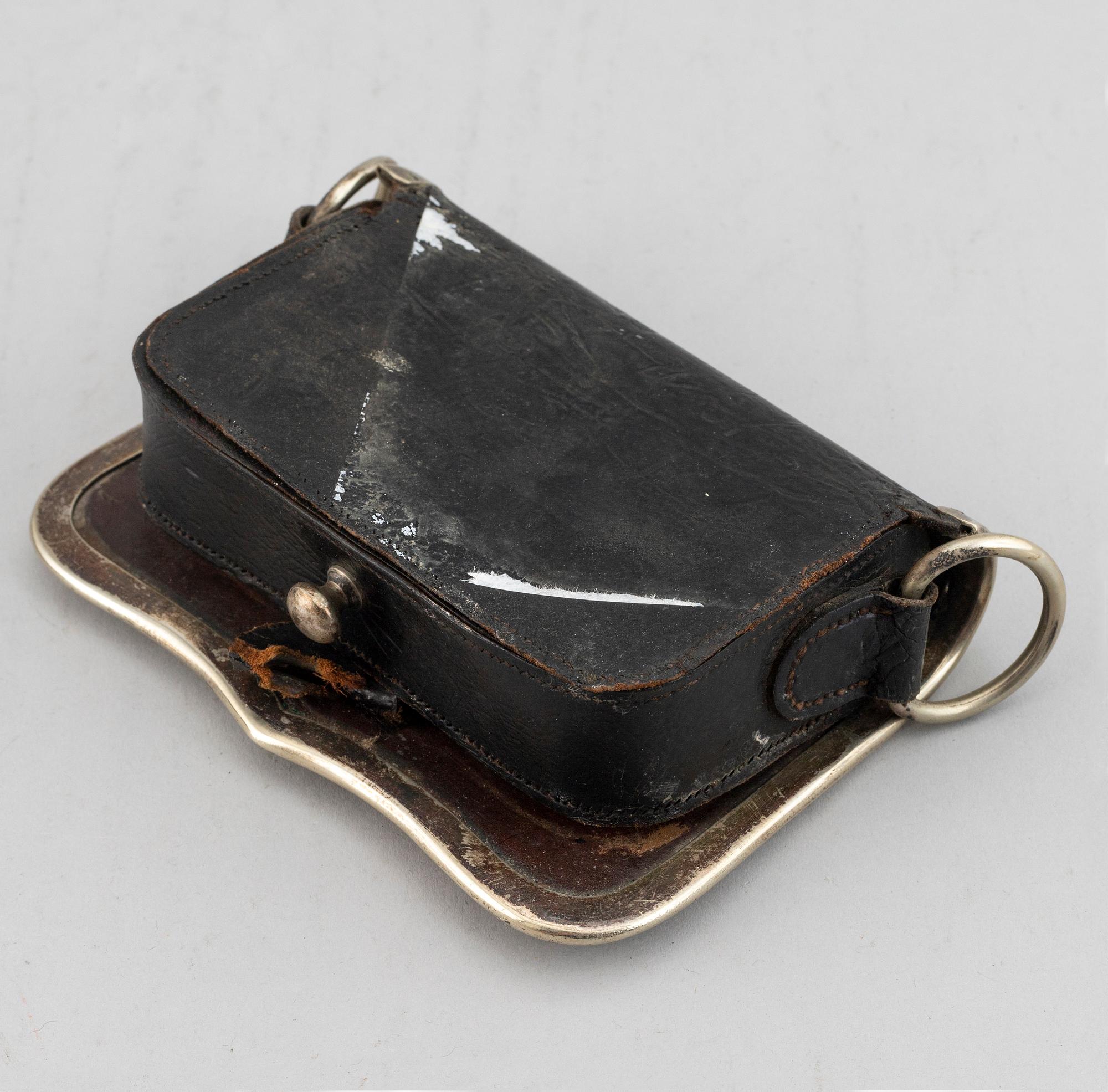 KARTUSCHLÅDOR, 2 st, danska, 1800-tal.