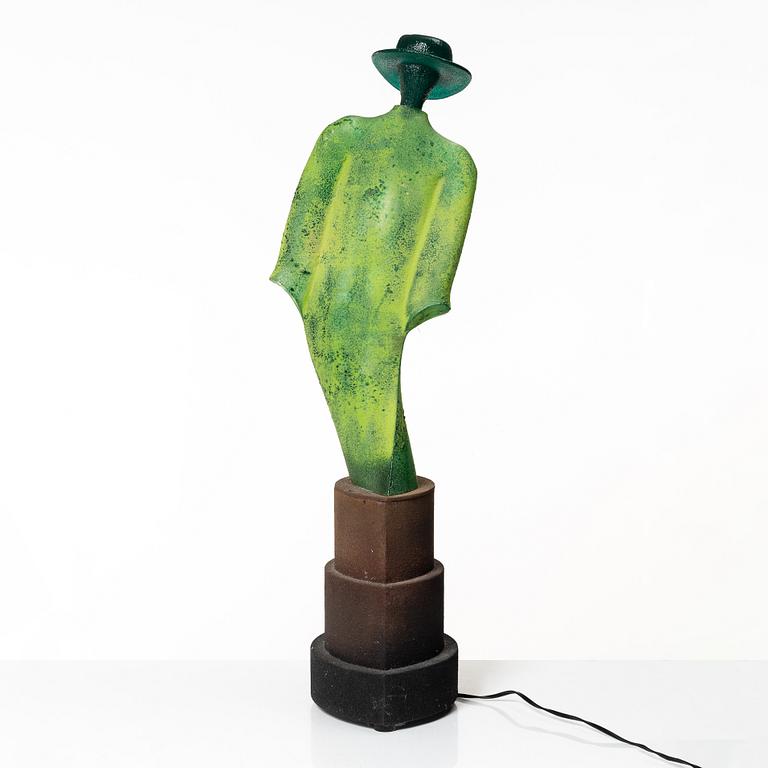 Kjell Engman, 'Man in Trenchcoat/Catwalk', Kosta Boda.