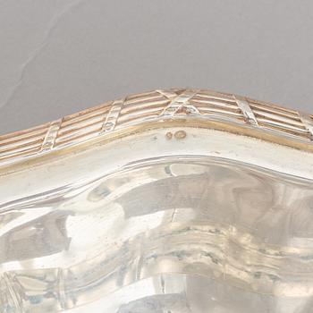 Dubbelkarott, 830 silver, svenska importstämplar, 1900-tal.