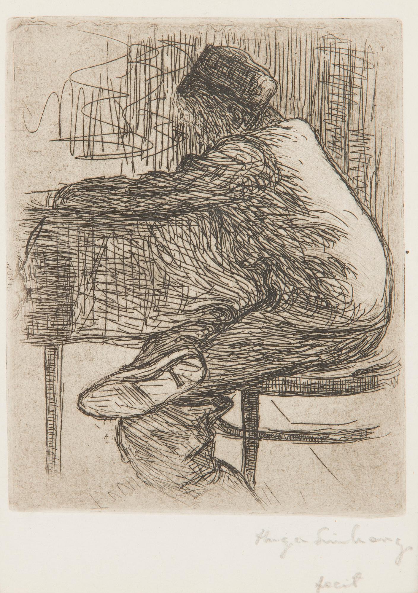 Hugo Simberg, Vid bordet.