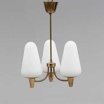 TAKLAMPA, 1900-talets första hälft. Höjd 55 cm.