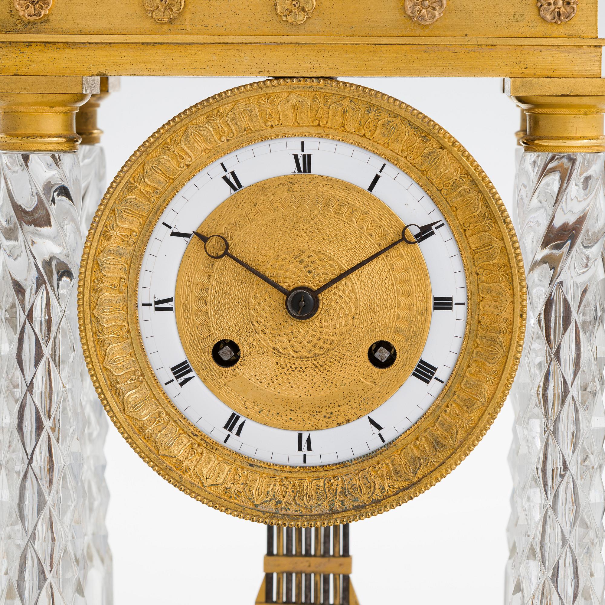Bordspendyl, senempire, Frankrike, 1800-talets första hälft.