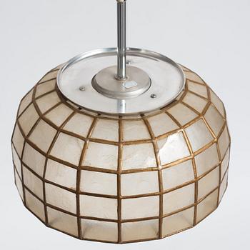 Anders Pehrson, a "Knubbling Special", ceiling lamp, executed in a limited edition of ca 10 exemples, ateljé Lyktan, 1970s.