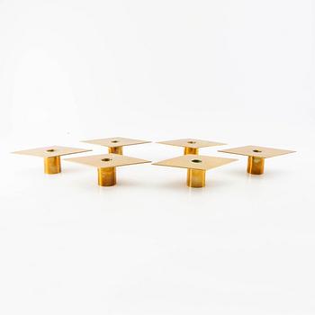 Sigurd Persson, candlesticks, 6 pieces.