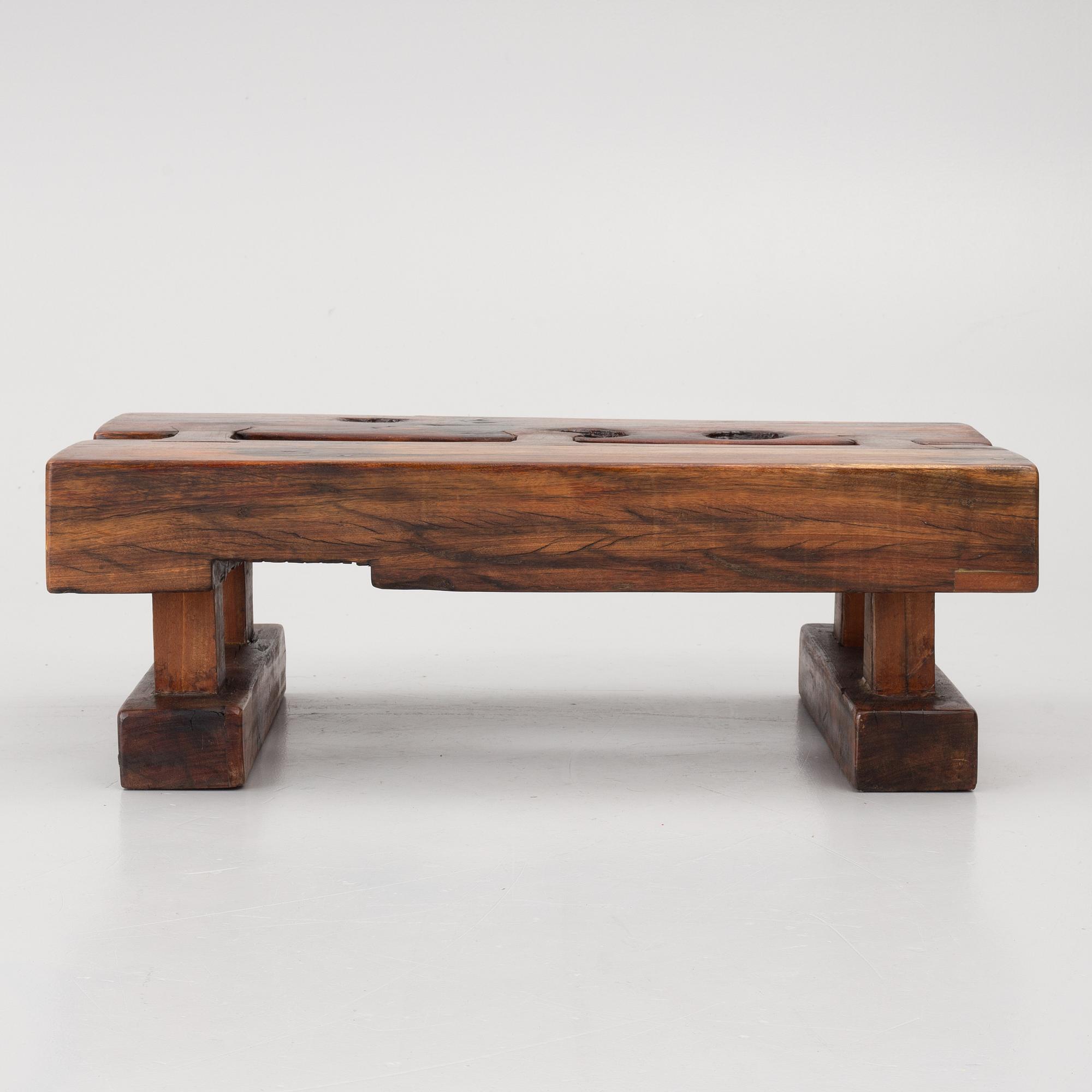 Tae Yeob Kim, a coffee table, 'Two Thick Pieces Coffee Table', Dwellers Furniture, Stockholm, 2016.