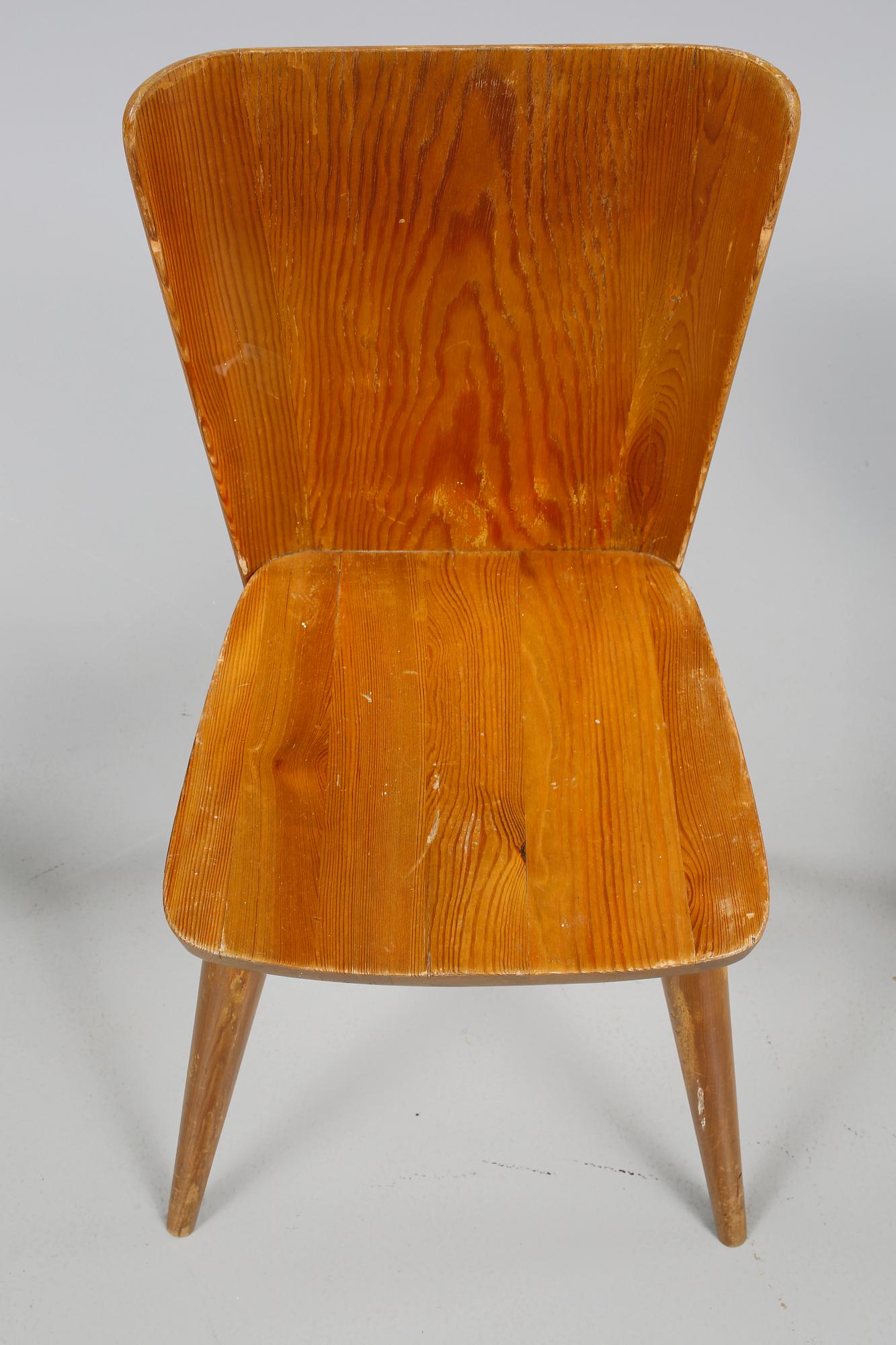 STOLAR, 3 st, troligen Svensk Fur, 1900-talats andra hälft.
