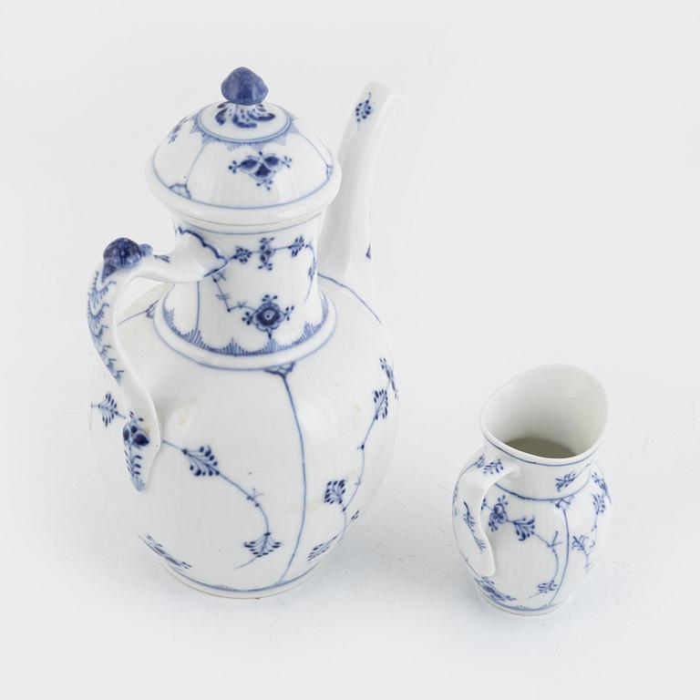 A 43-piece 'Musselmalet' porcelain service, Royal Copenhagen, Denmark.