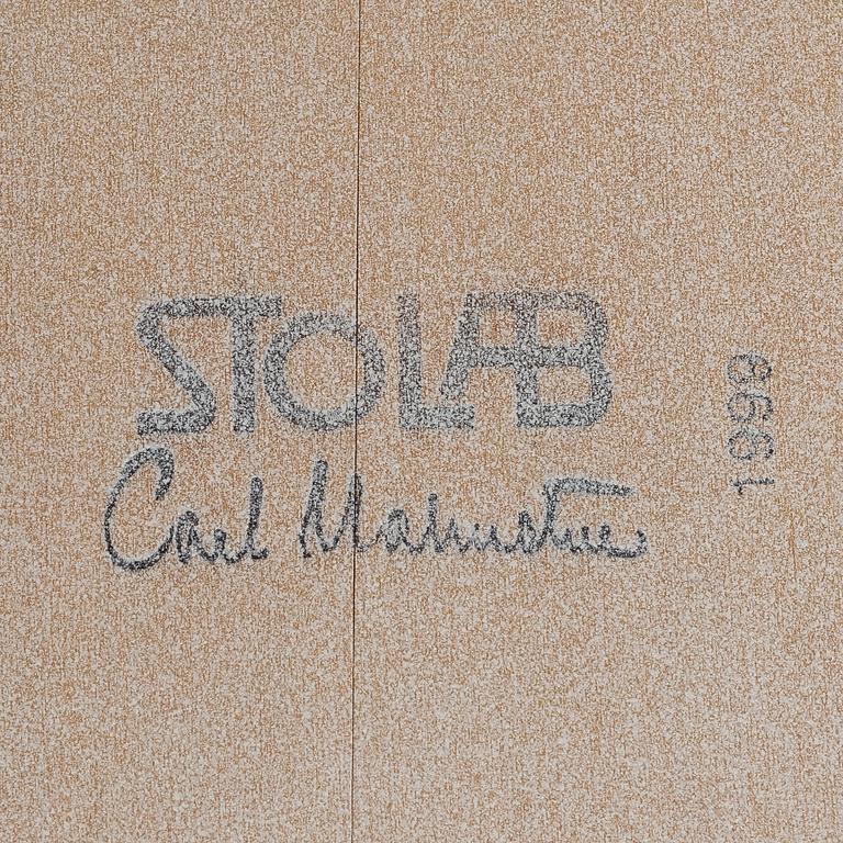 Carl Malmsten, karmstolar, ett par, "Lilla Åland", Stolab.1999.