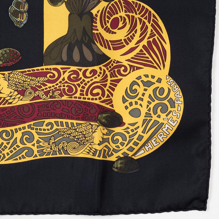Hermès, scarf, L'Atlantide".