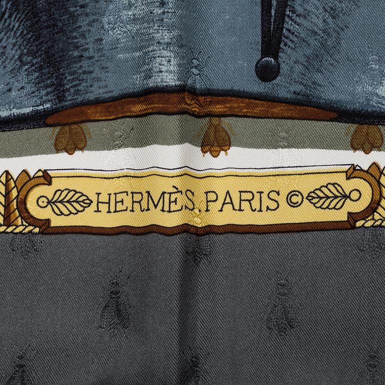 HERMÈS, a 'Napoléon' silk scarf.