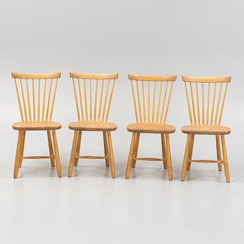 Carl Malmsten, stolar, 4 st, "Lilla Åland", Stolab, 2000-tal.