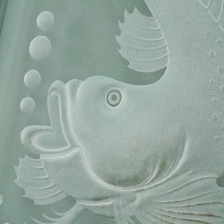 VÄGGLAMPA, art deco, 1900-talets andra kvartal.