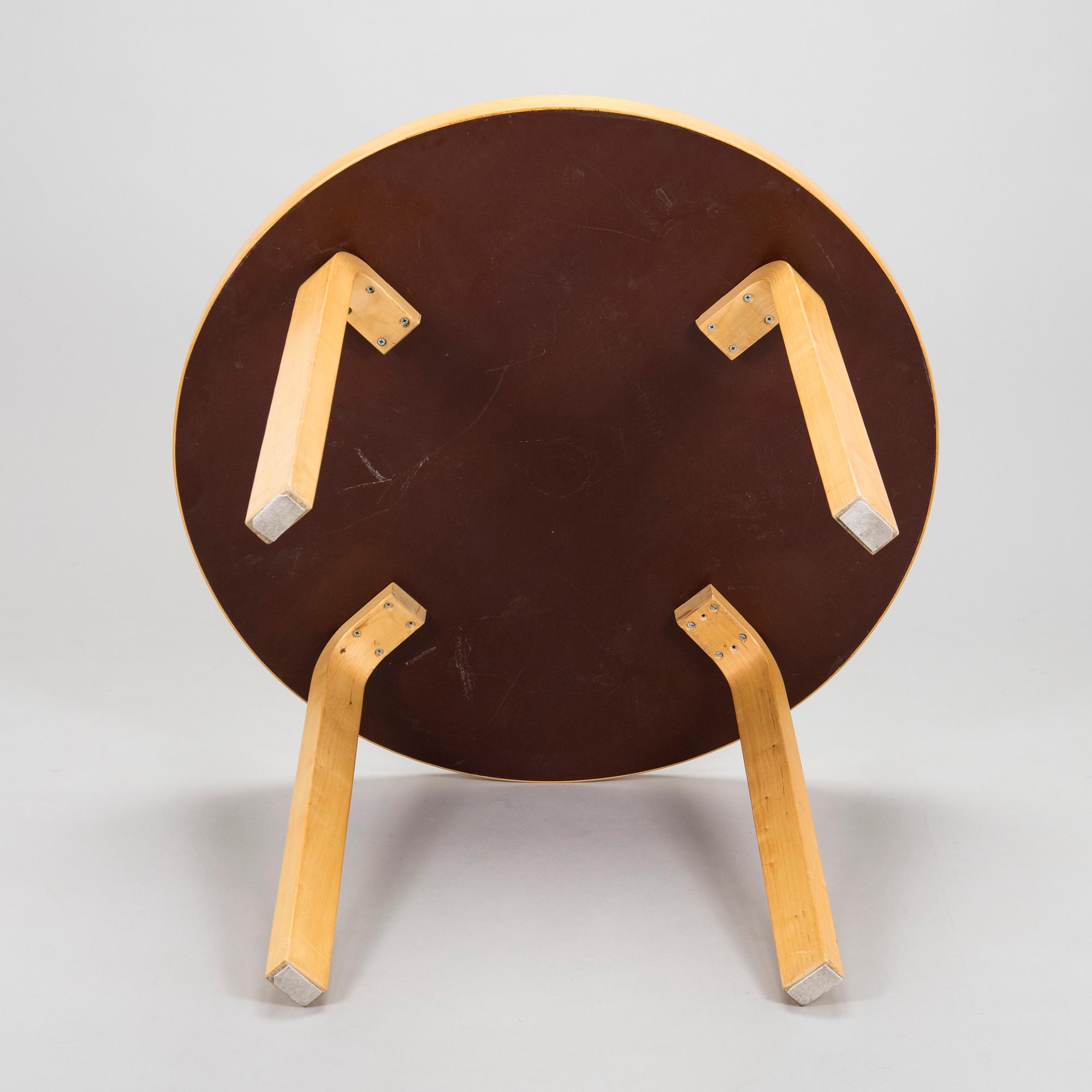 Alvar Aalto, Pöytä, malli 90A, Artek, 1900-luvun loppu.