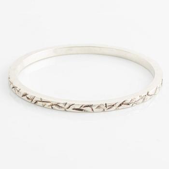 Rey Urban, ring and bracelet, silver.