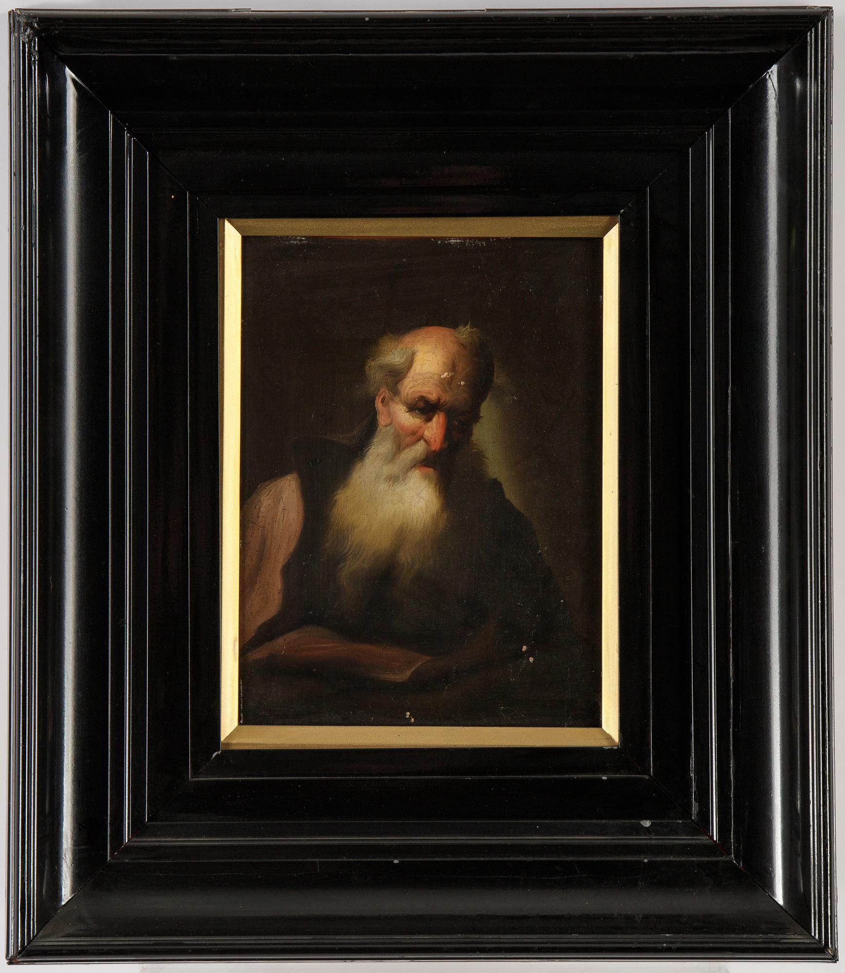 Christian Wilhelm Ernst Dietrich, circle of, oil on panel.