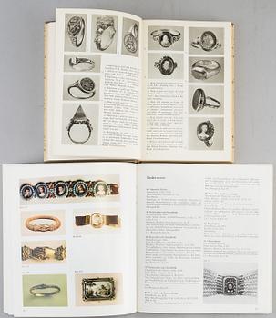 BOOKS, 9 vol, about Jewelry.