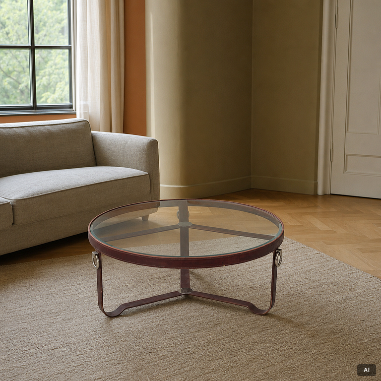 Coffee table, 19th/20th century.