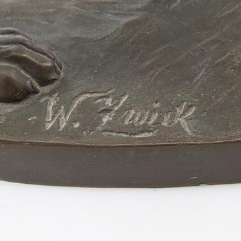 Wilhelm Zwick, sculpture, second half of the 20th century.