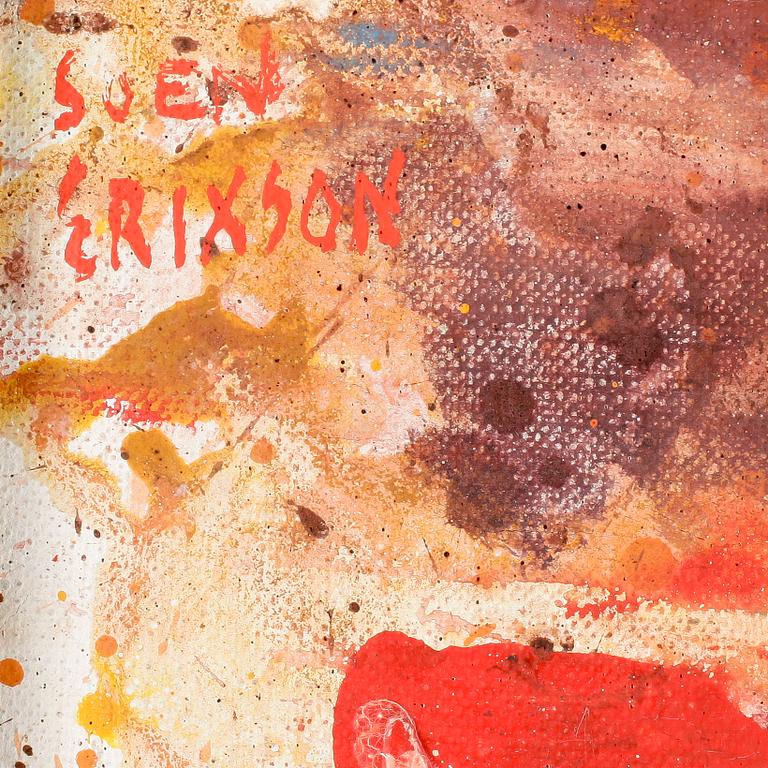 SVEN X-et ERIXSON, olja på duk, sign.