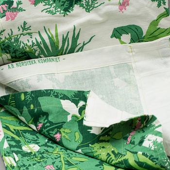 GARDINER ett par, Arne Jakobsen för NK, 1900-talets mitt.