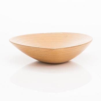 Tapio Wirkkala, A plywood dish signed TW.