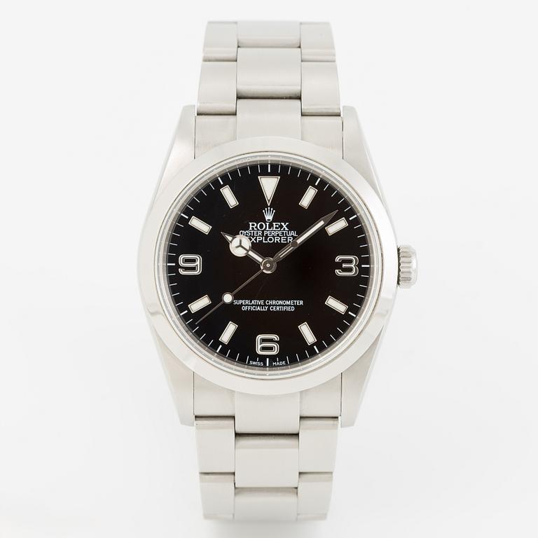 Rolex, Oyster Perpetual, Explorer, wristwatch, 36 mm.