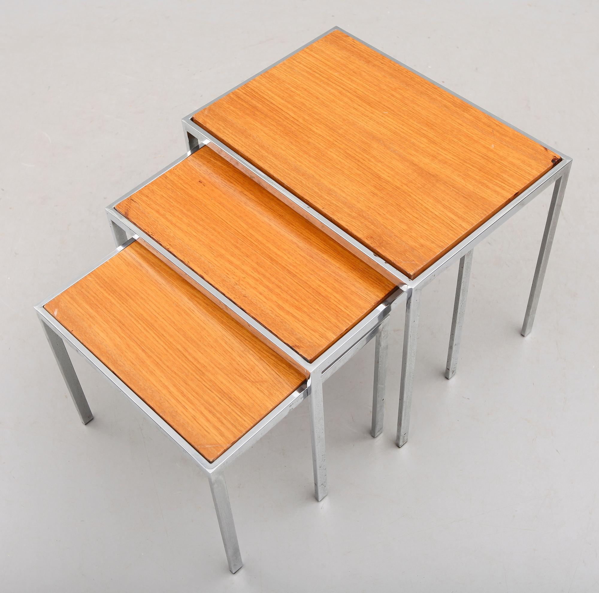 SATSBORD, 3 delar, 1960-tal.