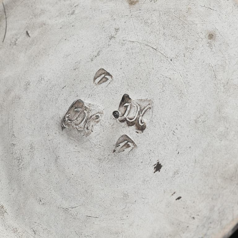 A Baroque silver beaker, first half of the 18th Century.