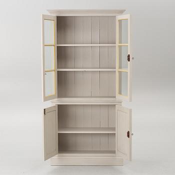 A contemporary display cabinet.
