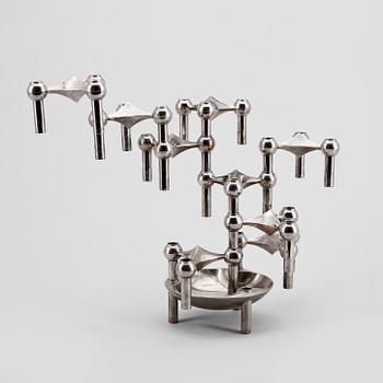 LJUSSTAKAR, 10 st, Ceasar Stoffi, Nagel, BMF Tyskland, 1900-talets andra hälft.