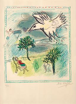 369A. Marc Chagall, "La grande corniche".