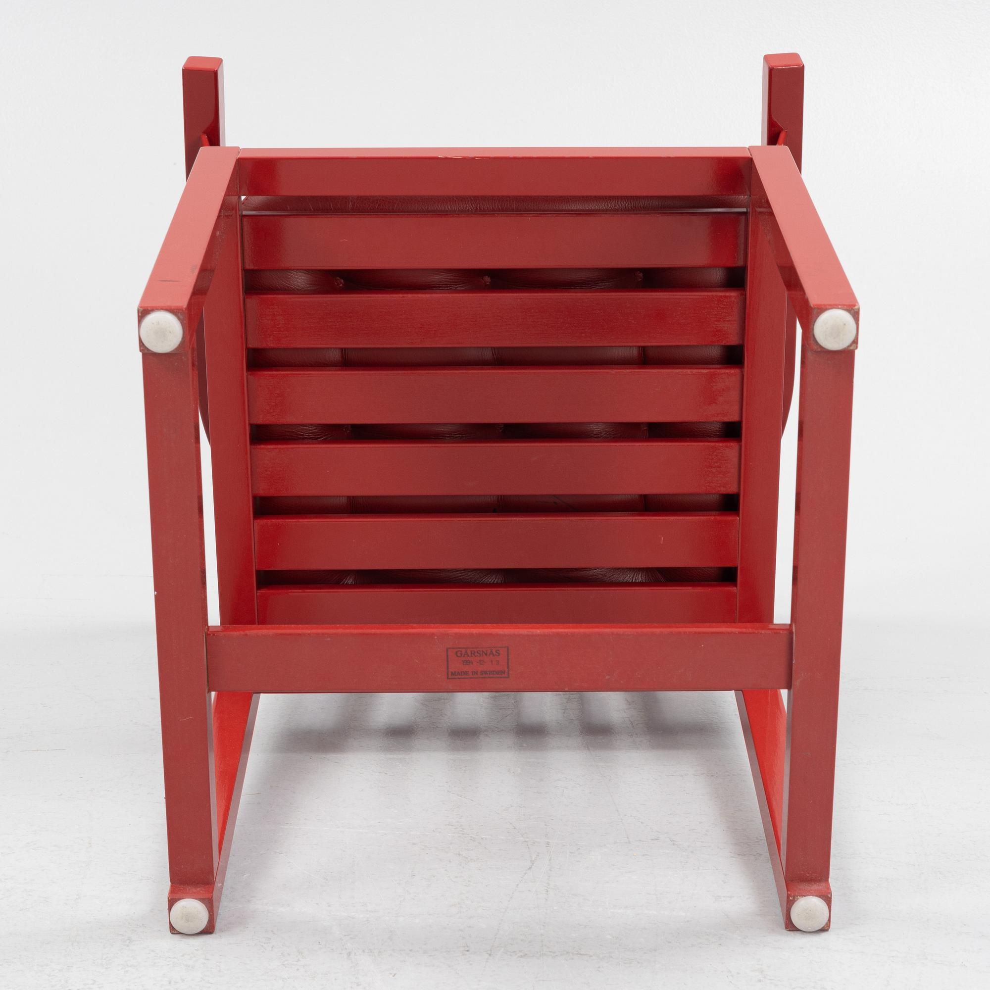 Åke Axelsson, karmstolar, 5 st "Vaxholmaren", Gärsnäs,