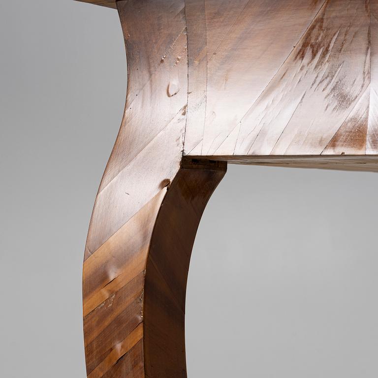 A Rococo table, 18th century.