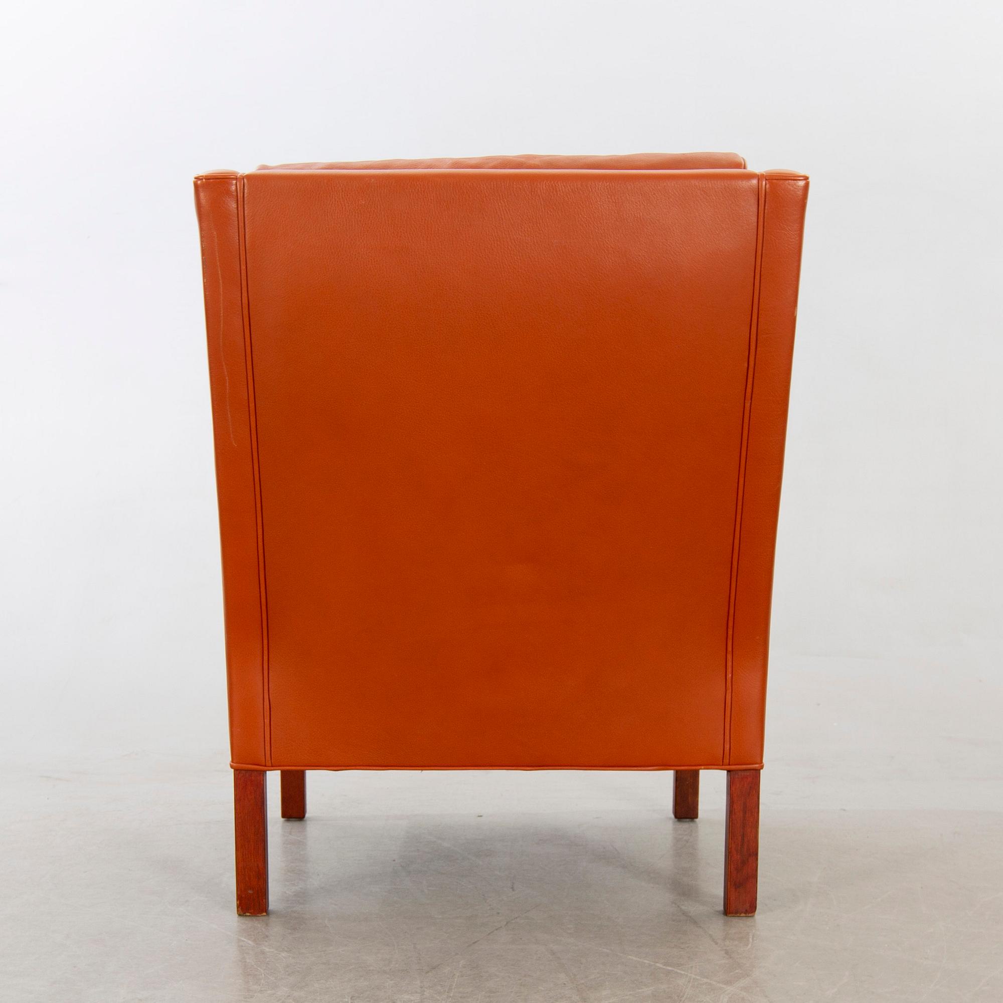 FÅTÖLJ. Börge Mogensen för Fredericia Stolefabrik, modellnummer 2431.