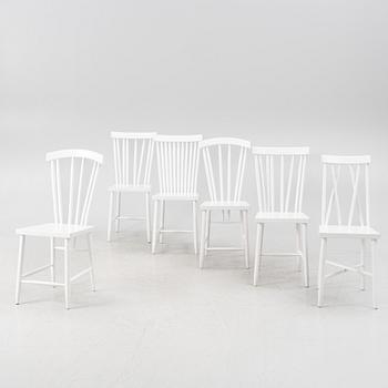Lina Nordqvist, six chairs, 'Family chair', Design House Stockholm.