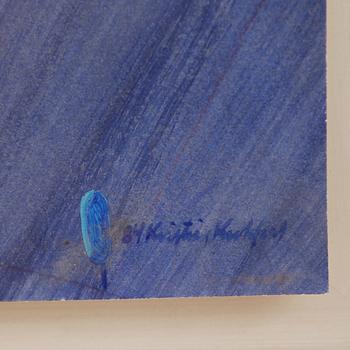 KRISTIAN KROKFORS, gouache, signerad.