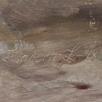 LINDORM LILJEFORS, oil on panel, signed and dated -48.