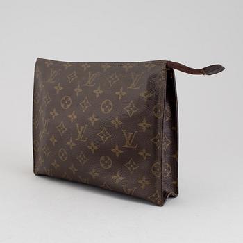 LOUIS VUITTON, a monogram canvas make up bag.