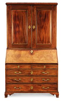 A Swedish Rococo 18th Century writing cabinet.